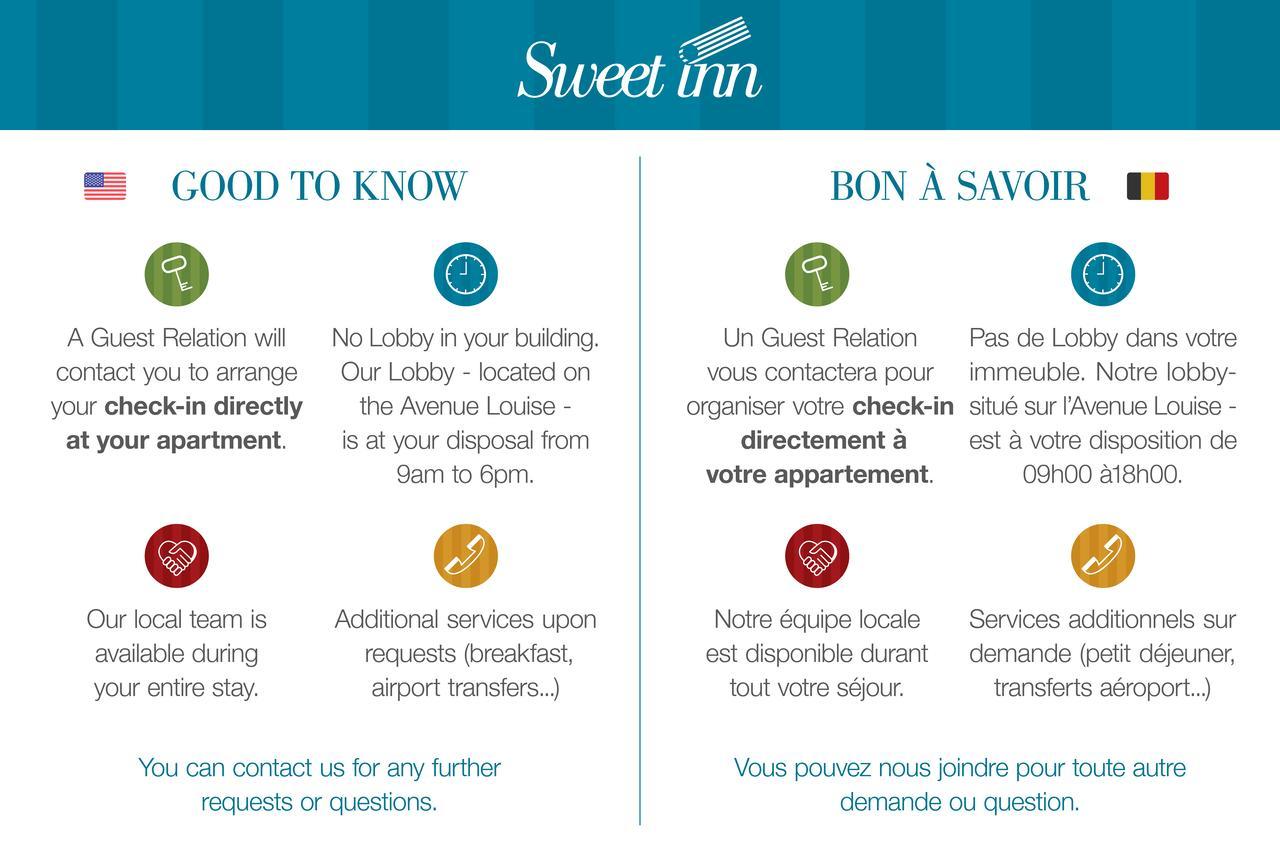Sweet Inn Apartments - Major Rene Dubreucq ブリュッセル エクステリア 写真